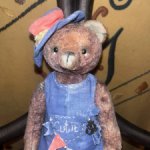 Мишка Тедди в винтажном стиле