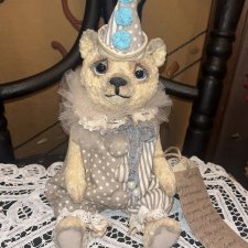 Мишка Тедди "Клепа" с мудрыми грустными глазами