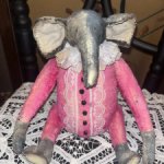 Слон " Флёра", который мечтает стать бабочкой)