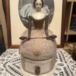 Очаровательная кукла - игольница