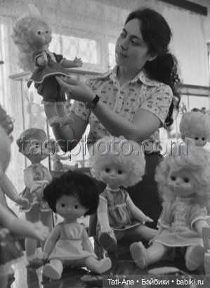 Моя любимица, куколка фабрики КзылТу