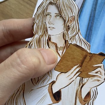 Блин комом или первая бумажная кукла.