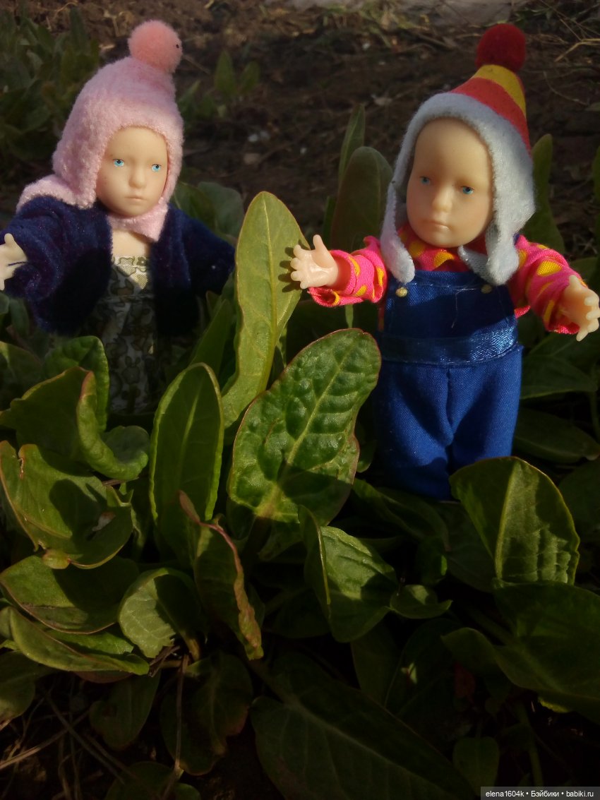 Прогулка с Машенькой и Сашенькой