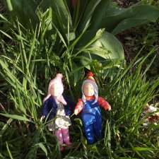 Прогулка с Машенькой и Сашенькой