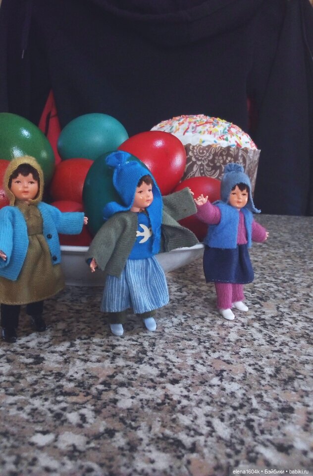 Поздравляем с Пасхой — Пасхальные открытки и куклы: поздравления (фото 2)