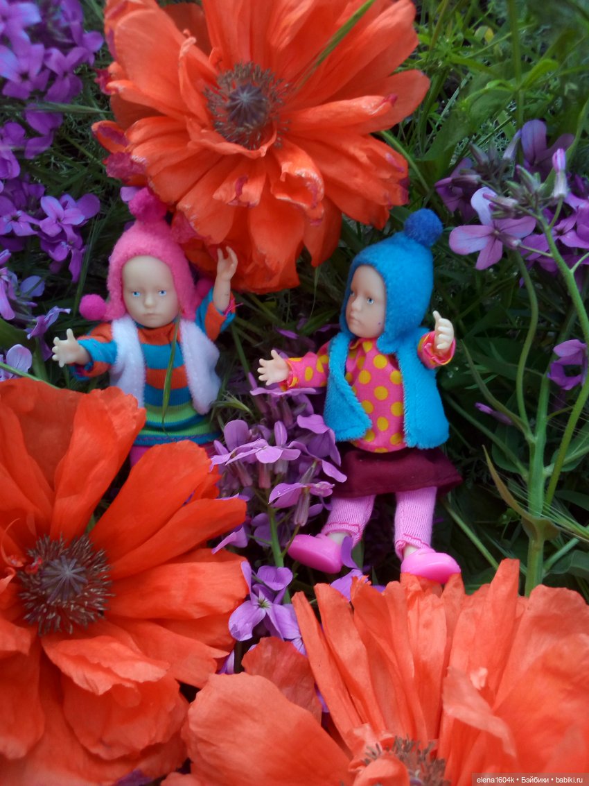 Цветы и Минимирочки — Куклы Минимир (Minimir): Пупсы 7 и 11 см