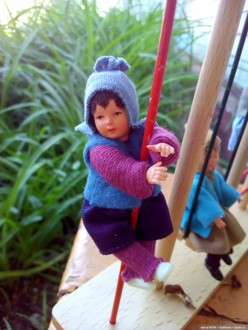 Прогулка на качельках — Куклы Минимир (Minimir): Пупсы 7 и 11 см (фото 8)