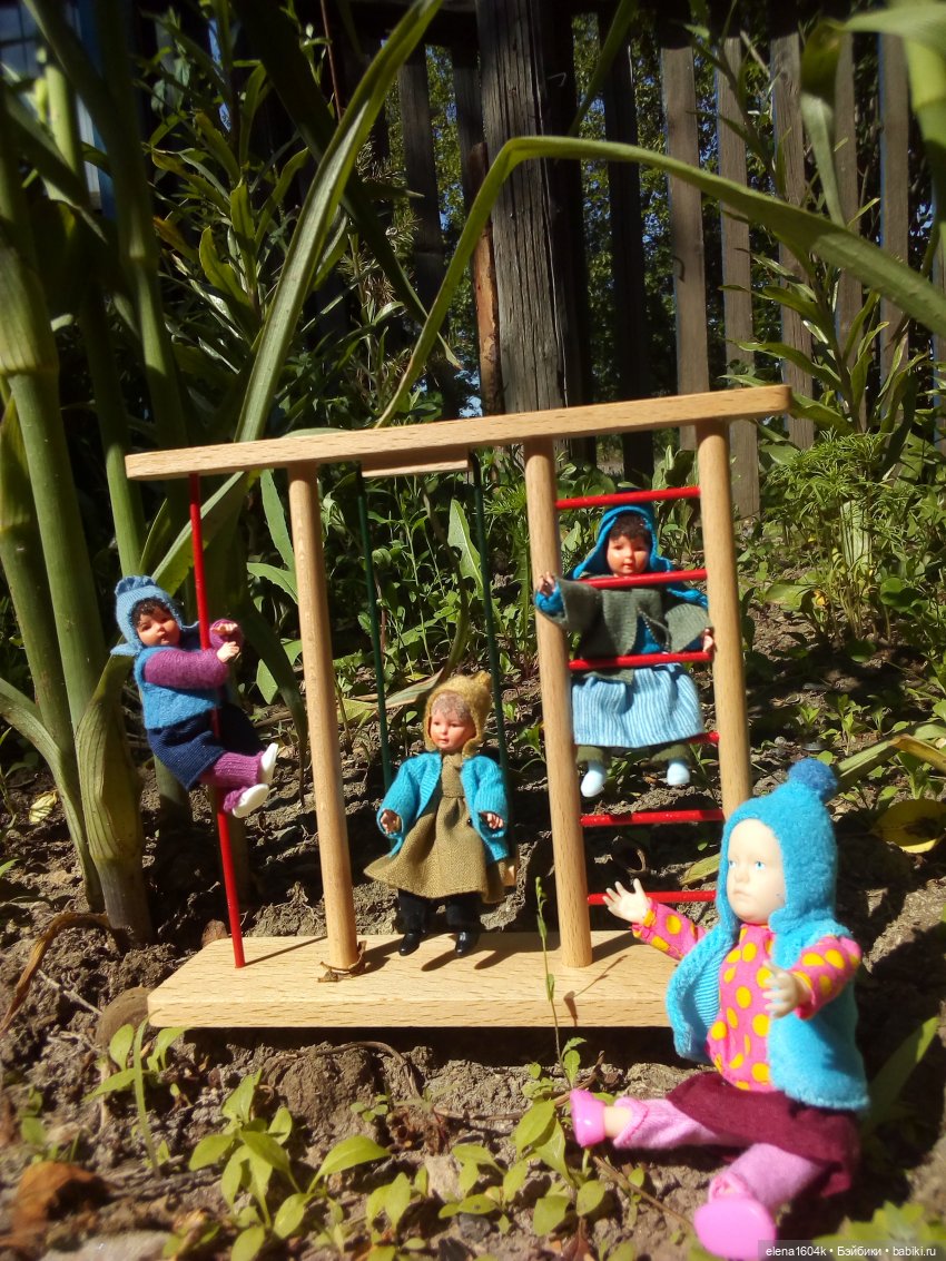 Прогулка на качельках — Куклы Минимир (Minimir): Пупсы 7 и 11 см (фото 4)