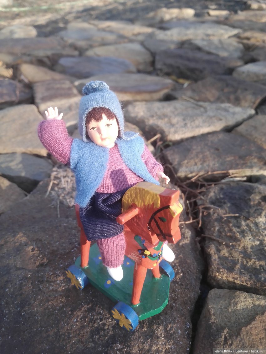 Кети на прогулочке — Куклы Минимир (Minimir): Пупсы 7 и 11 см