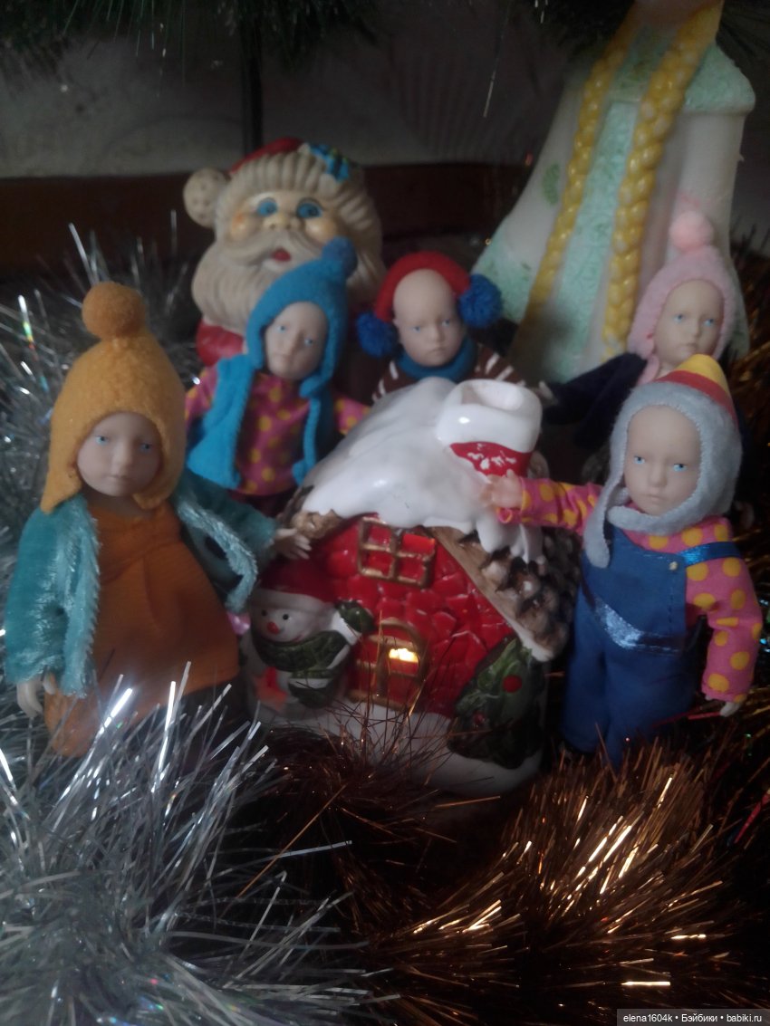 С Рождеством Христовым — Куклы Минимир (Minimir): Пупсы 7 и 11 см (фото 6)