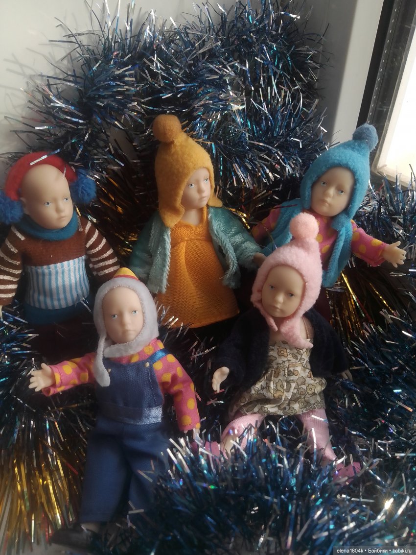 С Рождеством Христовым — Куклы Минимир (Minimir): Пупсы 7 и 11 см (фото 5)