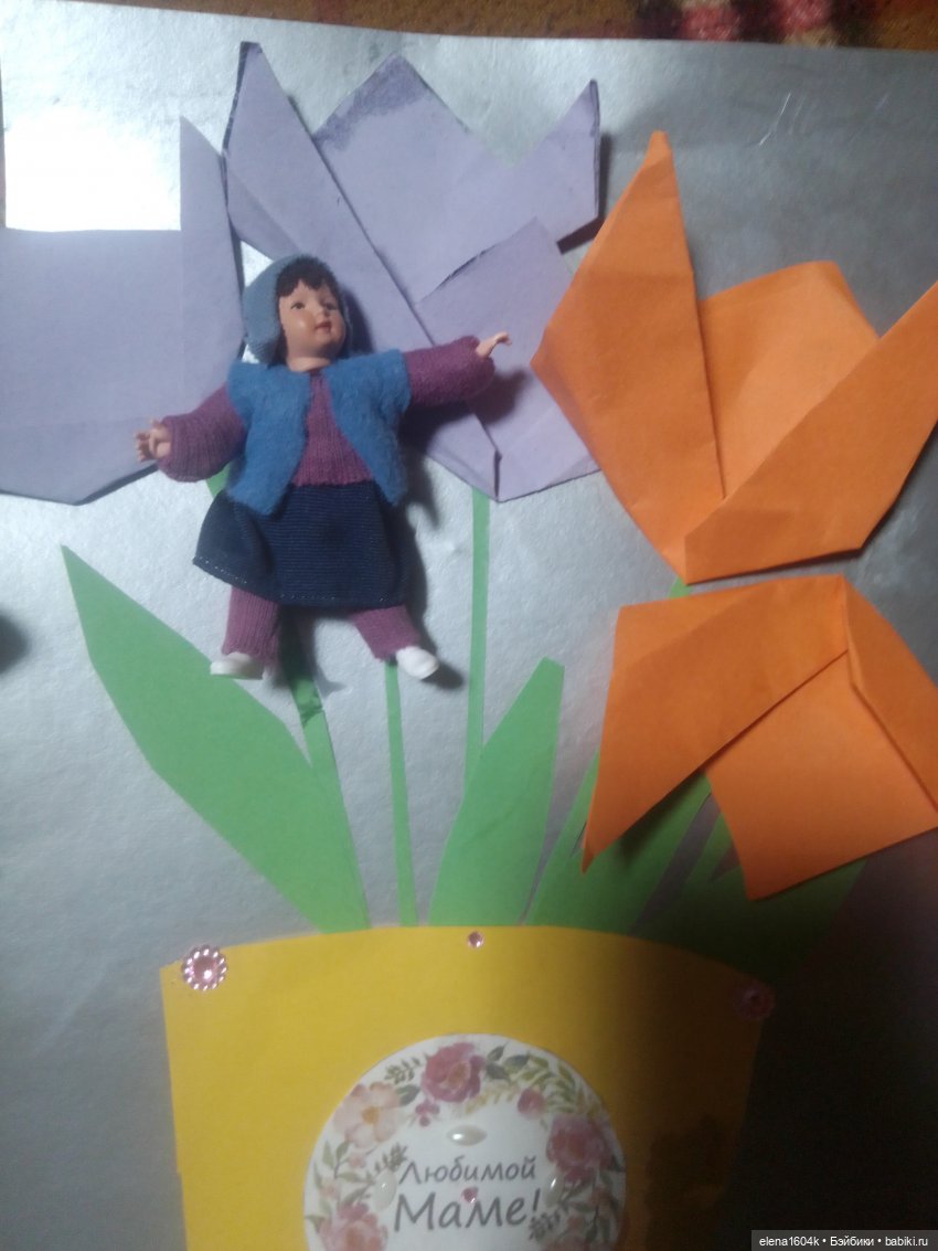 Поздравляем с 8 марта | Бэйбики Поздравляем с 8 марта — Куклы Минимир (Minimir): Пупсы 7 и 11 см (фото 3)