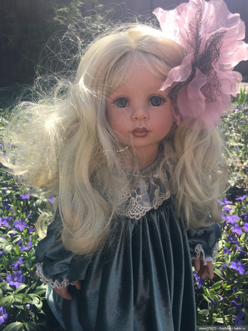 Леди Весна. Бирюзовая нежность. Девочки Линды Рик, Гюнцель и Готц | Бэйбики Леди Весна. Бирюзовая нежность. Девочки Линды Рик, Гюнцель и Готц (фото 5)