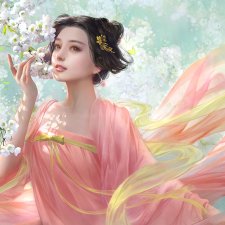 Леди Весна. Бирюзовая  нежность. Девочки Линды Рик, Гюнцель и Готц