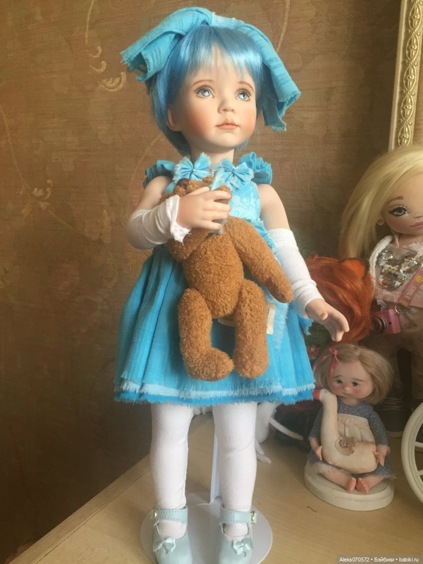 Куклы на все времена, очаровательные девочки по молду Дианы Эффнер (роспись Эйприл Нортон) | Бэйбики Куклы на все времена, очаровательные девочки по молду Дианы Эффнер (роспись Эйприл Нортон) (фото 7)