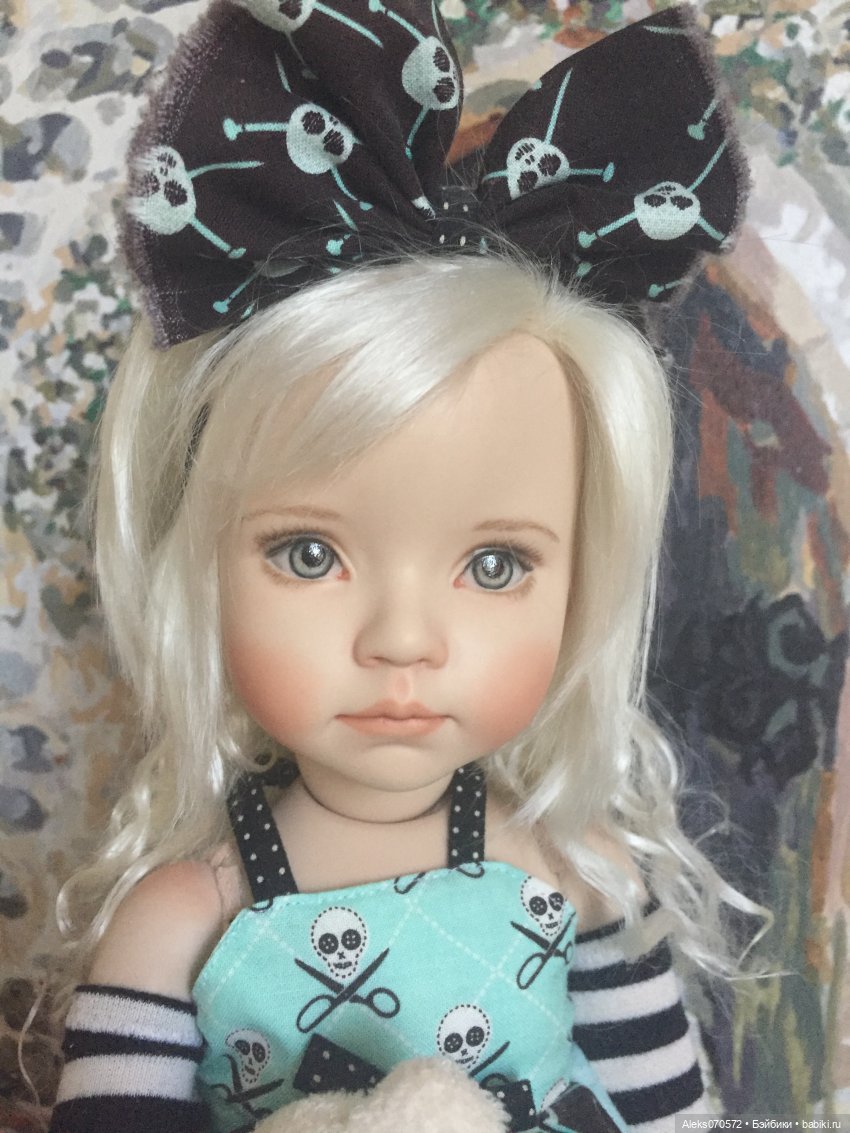 Куклы на все времена, очаровательные девочки по молду Дианы Эффнер (роспись Эйприл Нортон) | Бэйбики Куклы на все времена, очаровательные девочки по молду Дианы Эффнер (роспись Эйприл Нортон) (фото 4)