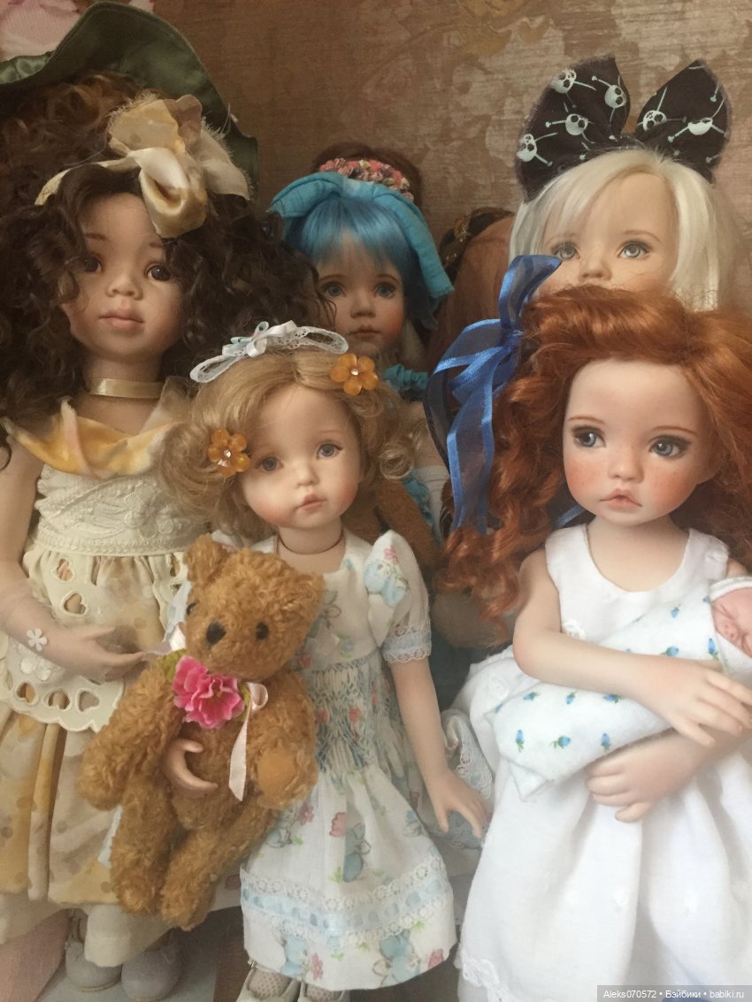 Куклы на все времена, очаровательные девочки по молду Дианы Эффнер (роспись Эйприл Нортон) | Бэйбики Куклы на все времена, очаровательные девочки по молду Дианы Эффнер (роспись Эйприл Нортон)