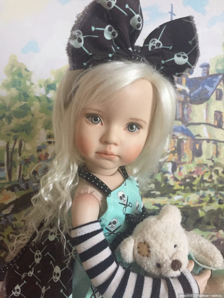 Куклы на все времена, очаровательные девочки по молду Дианы Эффнер (роспись Эйприл Нортон) | Бэйбики Куклы на все времена, очаровательные девочки по молду Дианы Эффнер (роспись Эйприл Нортон) (фото 2)