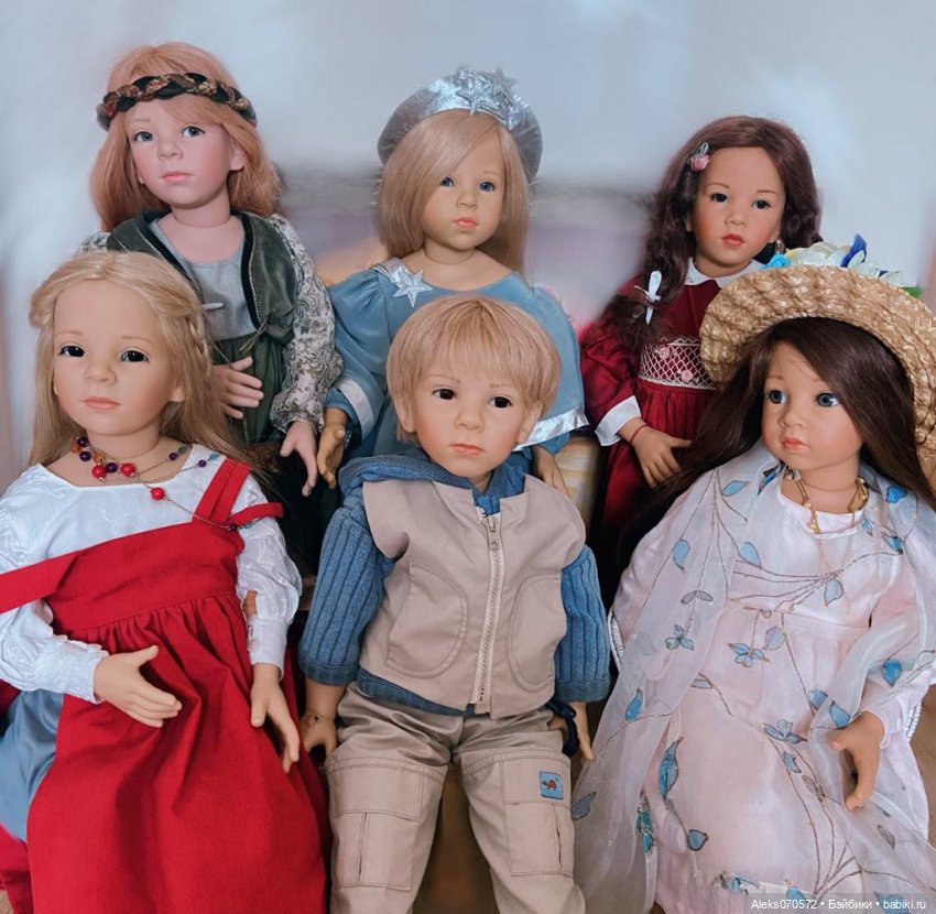 И снова куклы Элизабет Линднер. Классическая красота в моде всегда