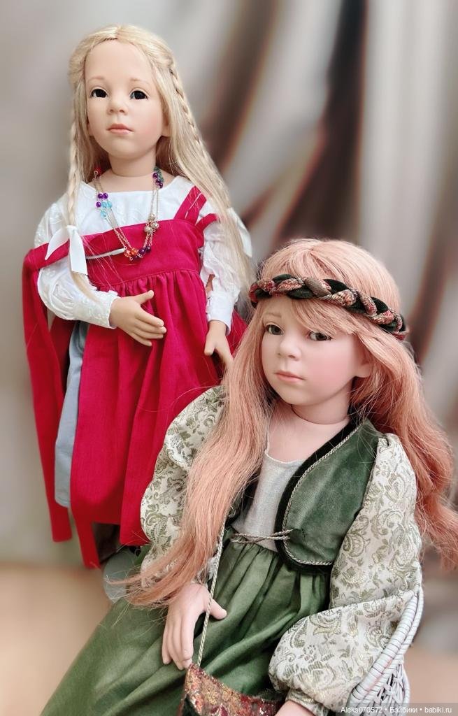 И снова куклы Элизабет Линднер. Классическая красота в моде всегда (фото 8)