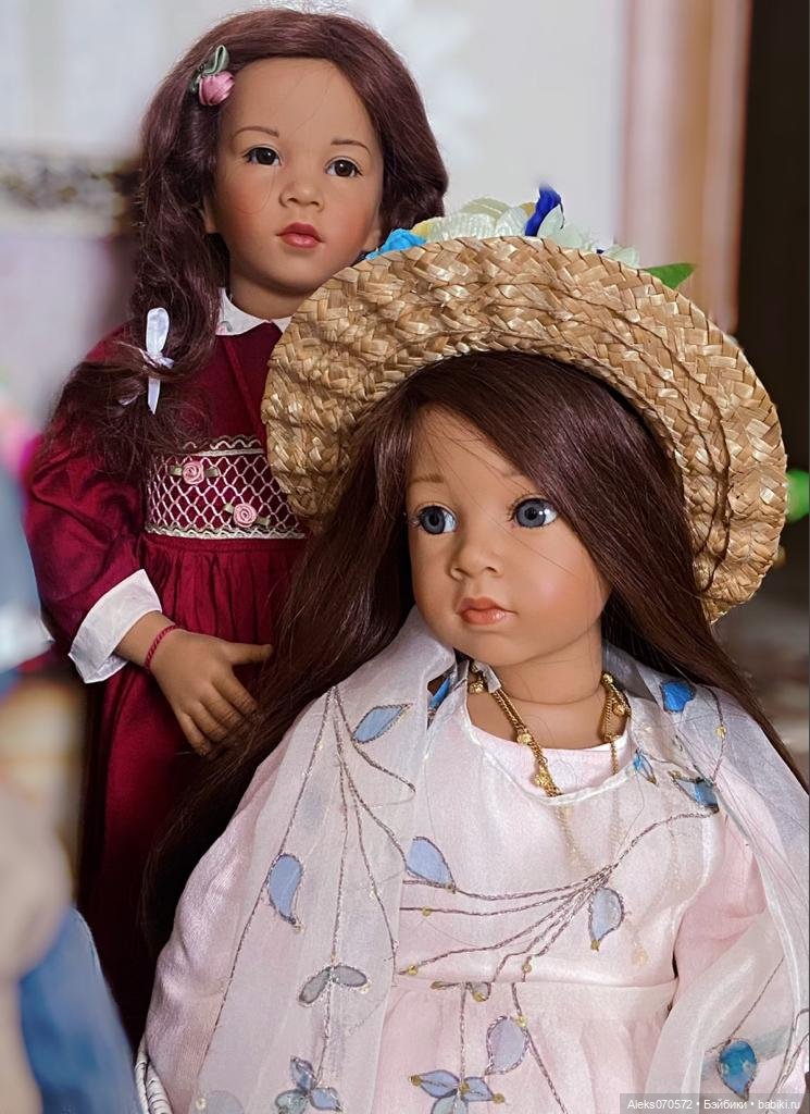 И снова куклы Элизабет Линднер. Классическая красота в моде всегда
