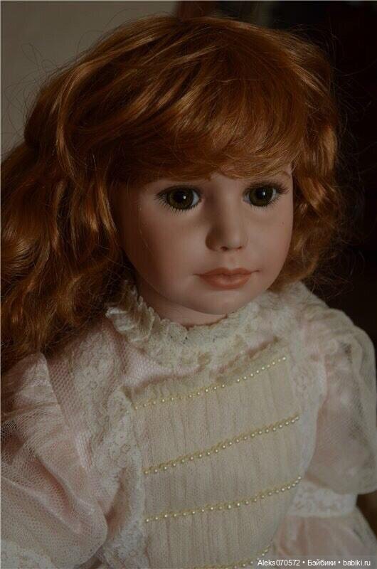 Рыжеволосая принцесса Мэгги. Роскошь и изящество в фарфоре (фото 5)