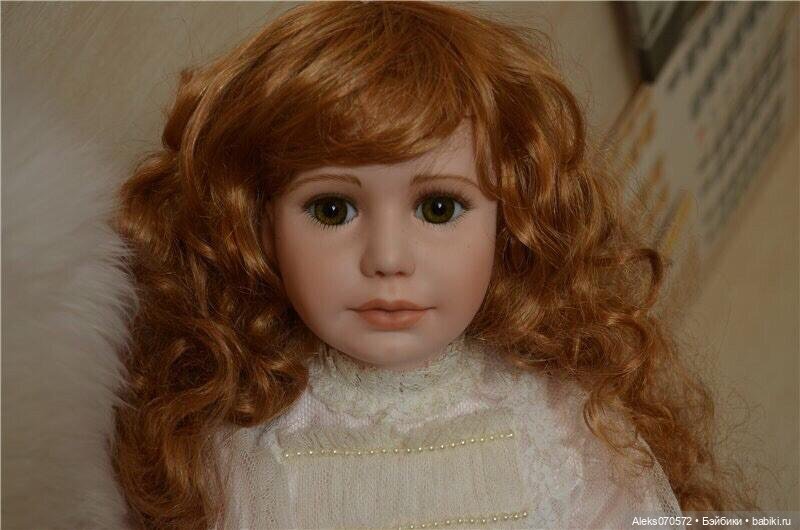 Рыжеволосая принцесса Мэгги. Роскошь и изящество в фарфоре (фото 3)