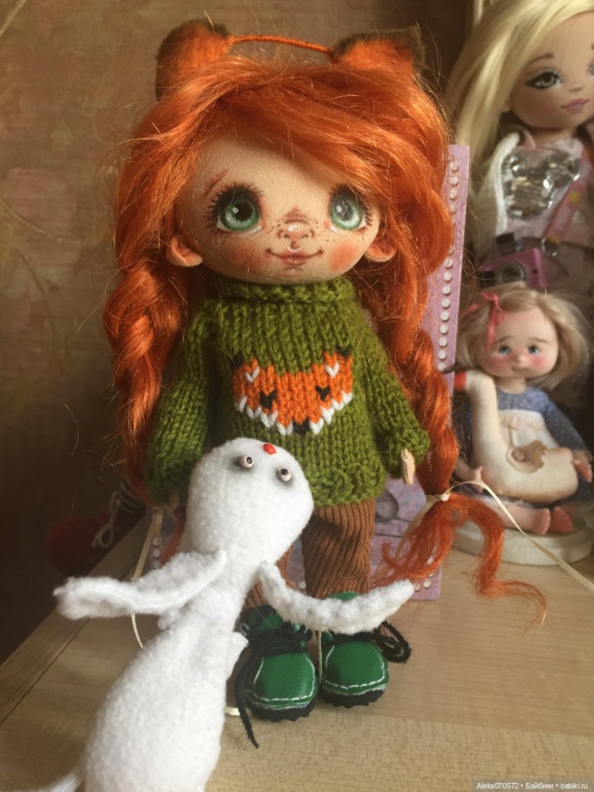 Неповторимые, нежные и любимые. Текстильные авторские куклы в моей коллекции (фото 5)