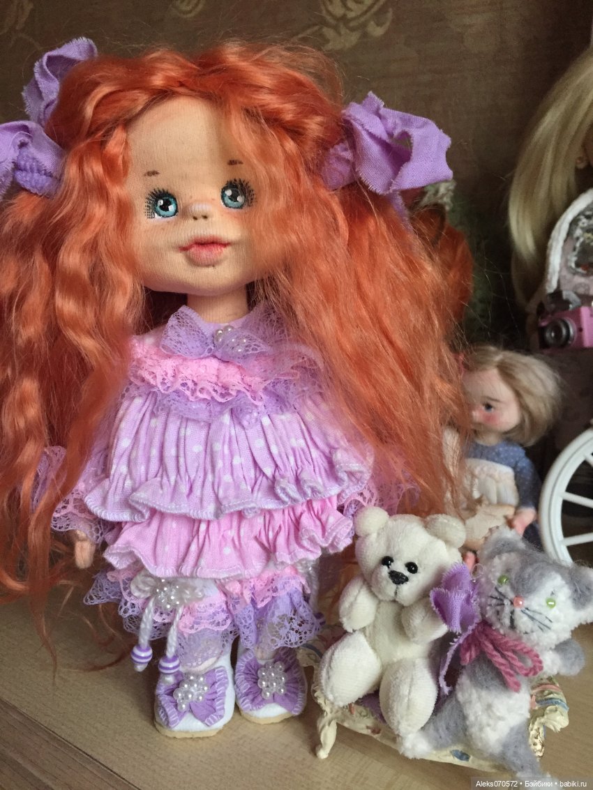 Неповторимые, нежные и любимые. Текстильные авторские куклы в моей коллекции