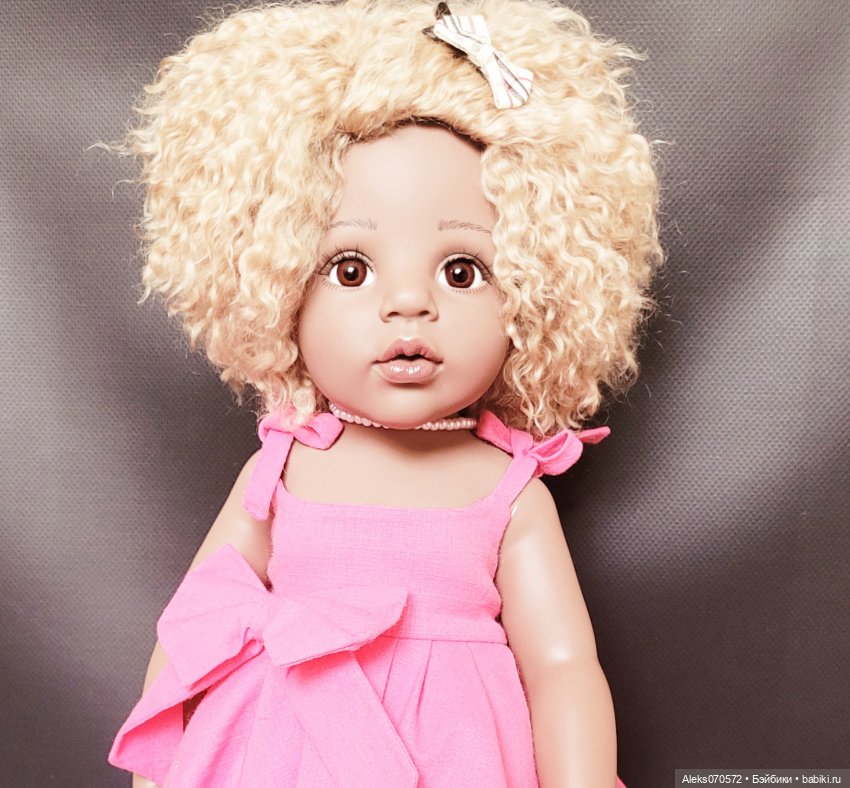 Платье для куклы или кукла для платьях Ниночка Готц, кудрявое счастье в моем доме (фото 2)
