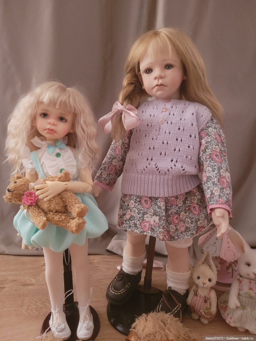 Мэнди Кайе Виггс . Одна и та же кукла БЖД и в фарфоре (фото 7)