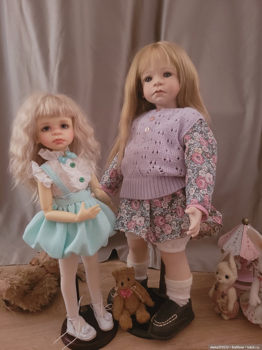 Мэнди Кайе Виггс . Одна и та же кукла БЖД и в фарфоре (фото 8)