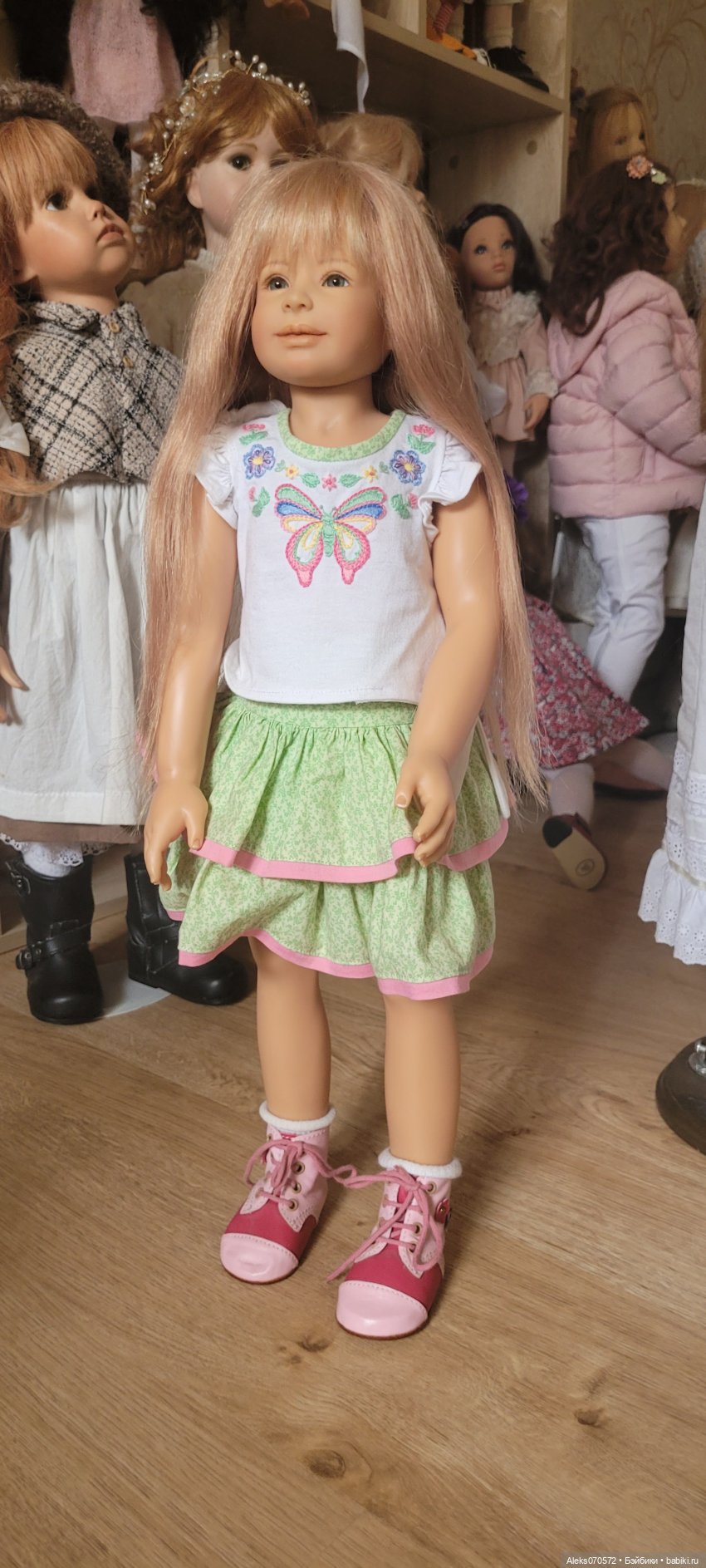 Плюшечки- хорошечки..., от велика до мала. Куклы Heidi Plusczok (фото 5)