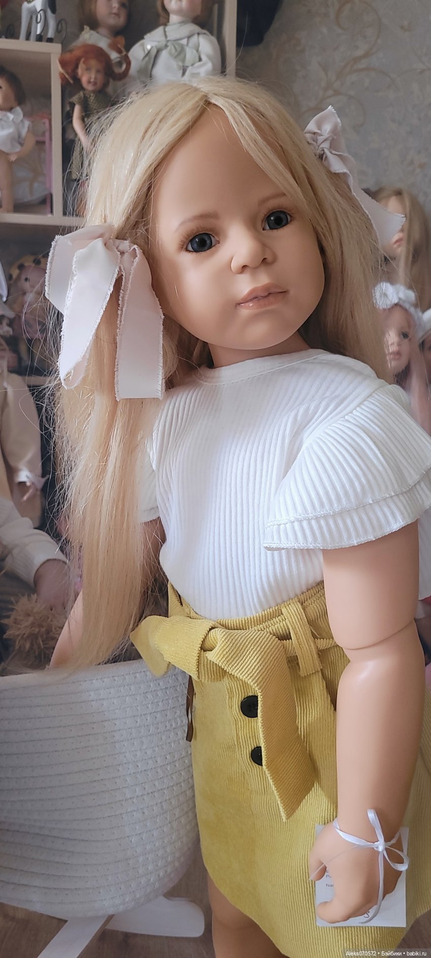 Плюшечки- хорошечки..., от велика до мала. Куклы Heidi Plusczok