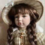 Фарфоровая кукла Нелли