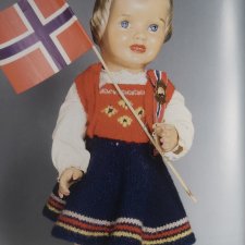Куклы Норвегии 1940-50 годов