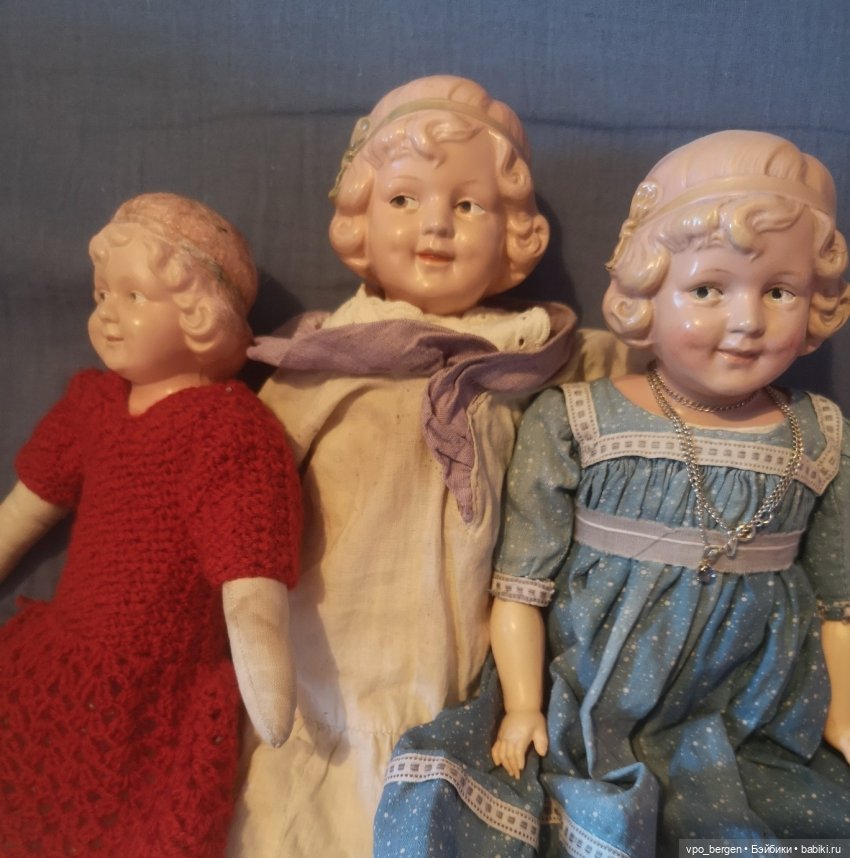 Мягкая ностальгия — Винтажные куклы ГДР (Немки): Бигги