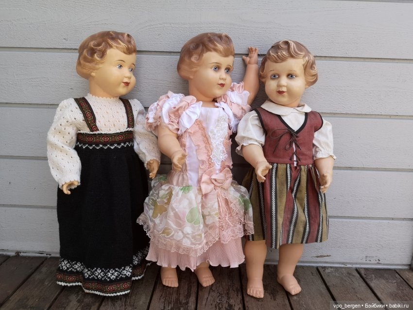 Три грации — Винтажные куклы ГДР (Немки): Бигги (фото 2)