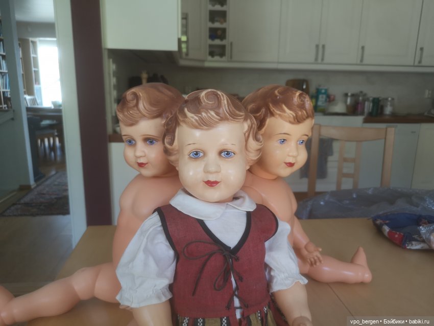 Три грации — Винтажные куклы ГДР (Немки): Бигги