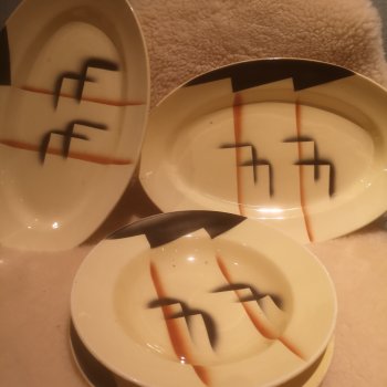 Норвежская керамика в стиле Bauhaus, Egersund Fayancefabrik