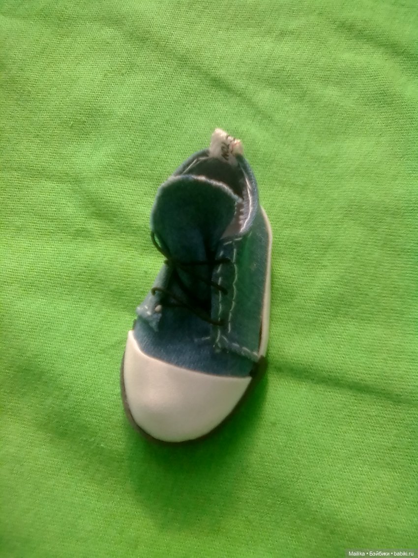 Как я сшила кроссовки | Бэйбики Как я сшила кроссовки — Одежда и обувь для кукол своими руками: фото (фото 2)