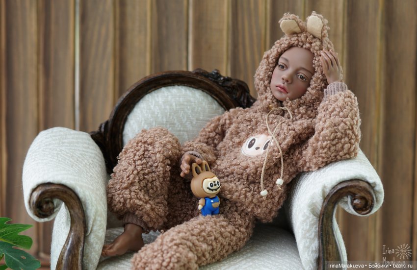 Настроение бу-бу-бу... Птичка Лора Labubu (фото 4)