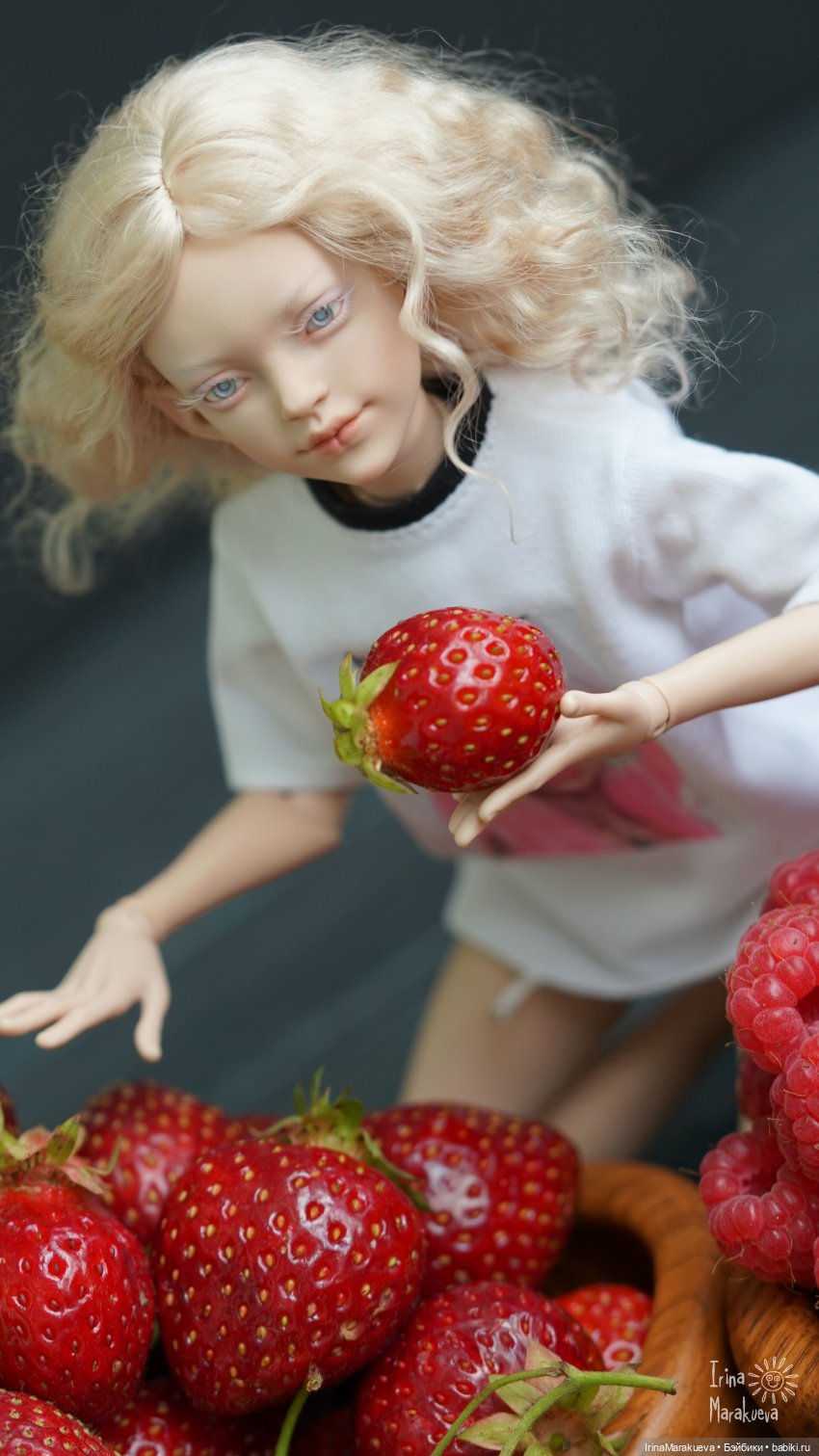 Еще немного ягод | Бэйбики Еще немного ягод — Авторские куклы BJD (БЖД) у нас дома: фото (фото 3)