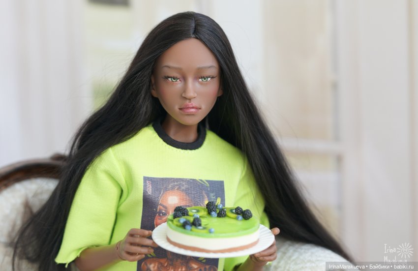 Цвет настроения.. Киви — Куклы Dart dolls (Анна Шиткина): российские BJD (БЖД)