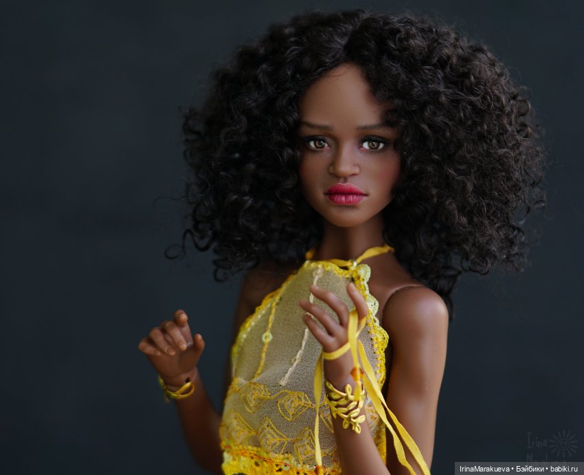 Кассандра в желтом | Бэйбики Кассандра в желтом — Куклы Dart dolls (Анна Шиткина): российские BJD (БЖД) (фото 2)