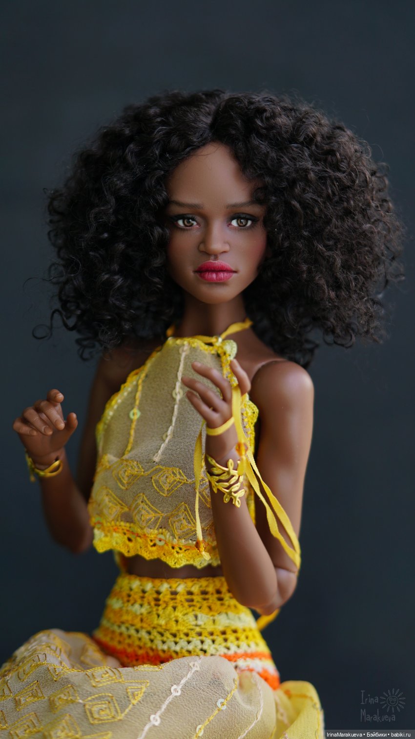 Кассандра в желтом | Бэйбики Кассандра в желтом — Куклы Dart dolls (Анна Шиткина): российские BJD (БЖД) (фото 9)