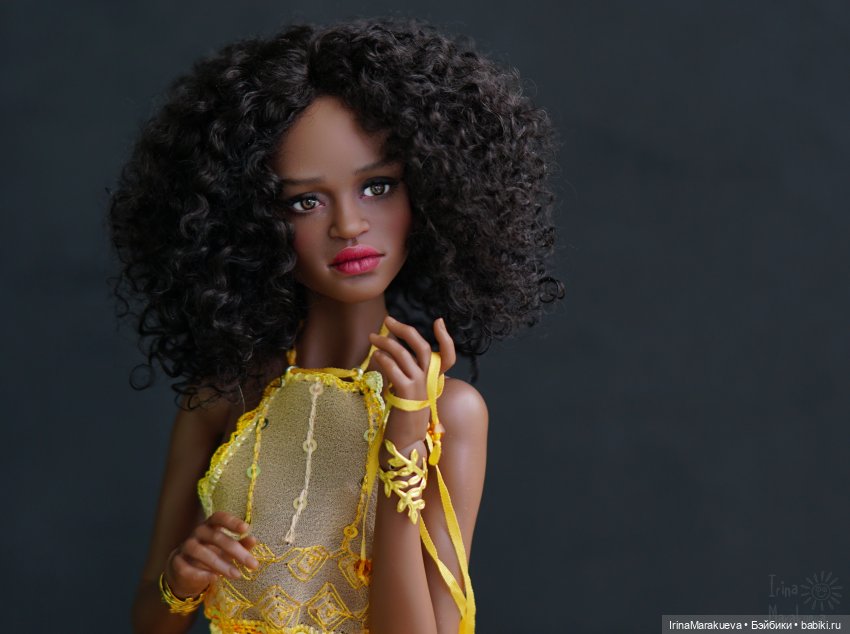 Кассандра в желтом | Бэйбики Кассандра в желтом — Куклы Dart dolls (Анна Шиткина): российские BJD (БЖД) (фото 8)