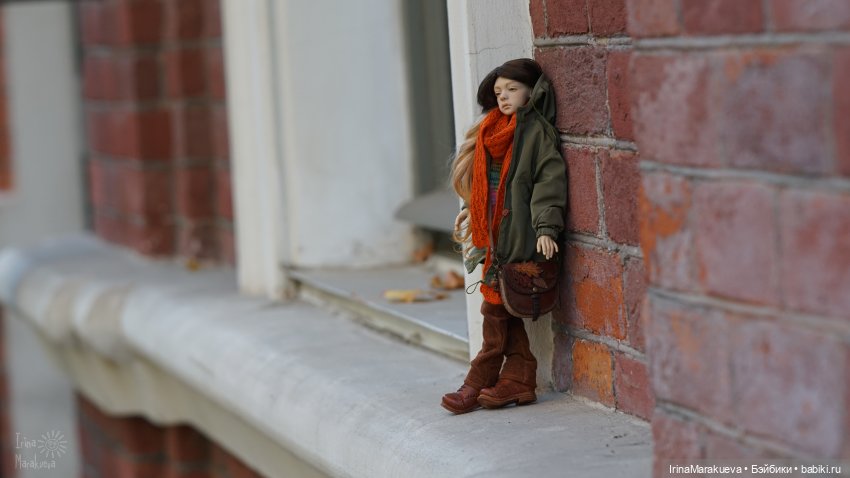 Птичка Лора и осень. Измайловский сад (фото 2)