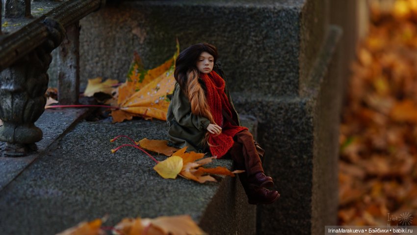 Птичка Лора и осень. Измайловский сад (фото 7)