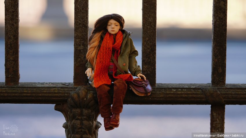 Птичка Лора и осень. Измайловский сад (фото 5)